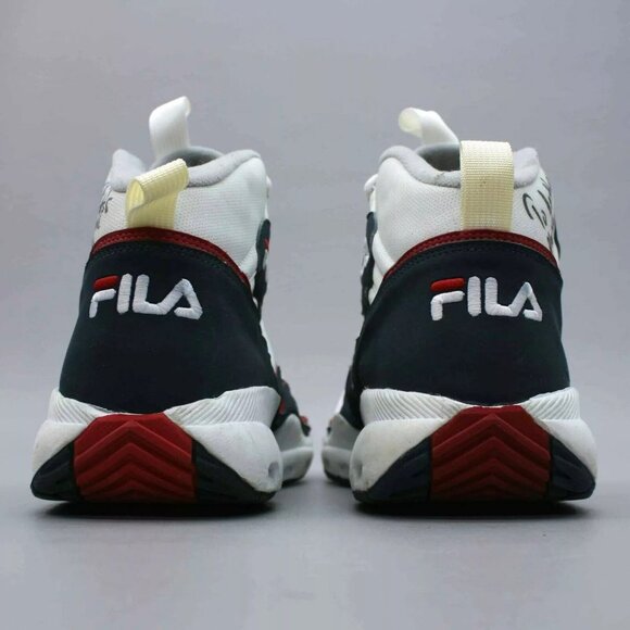 FILA Jayson Williams #55 Nets Autographed Game Worn Signed Basketball Sneakers main image 5